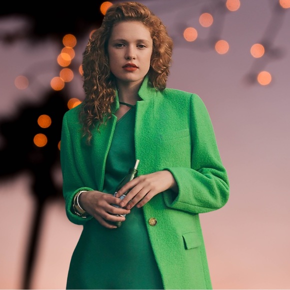 J Crew Leighton blazer-jacket in Italian boiled wool. Color: ROSY PINK - Picture 13 of 13